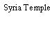 Syria Temple