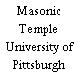 Masonic Temple University of Pittsburgh