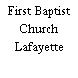 First Baptist Church Lafayette